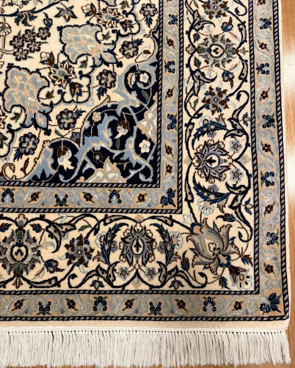 Tapete Persa Nain Habibian - 2,17 × 1,26 m