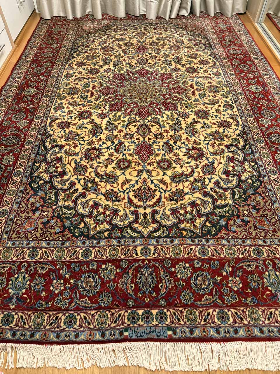 Tapete Persa Isfahan Assinado - 3,03×2,03m