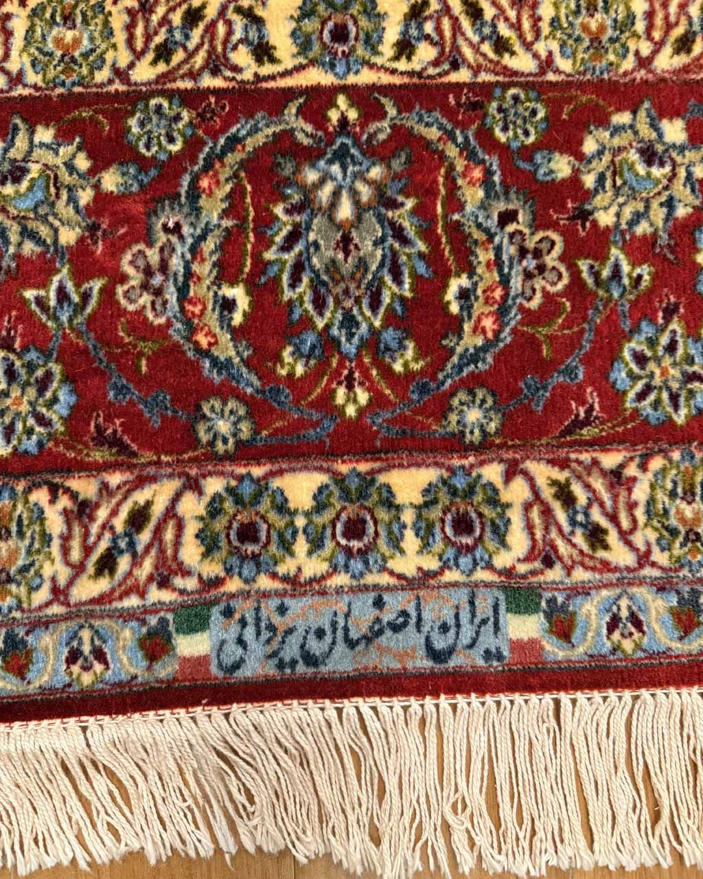 Tapete Persa Isfahan Assinado - 3,03×2,03m