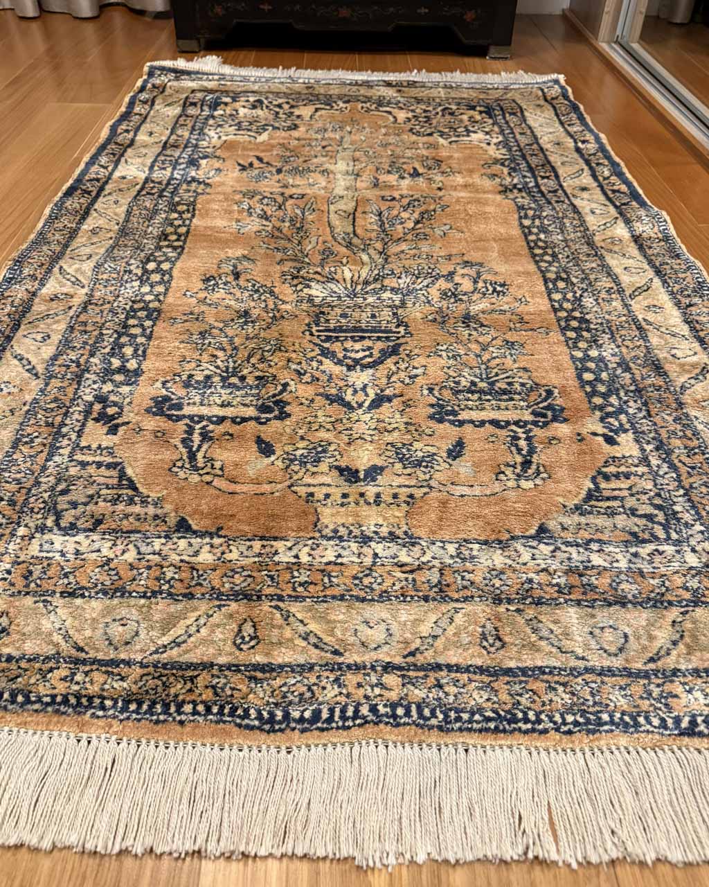 Tapete Persa Ghoum Seda - 1,50×0,93m