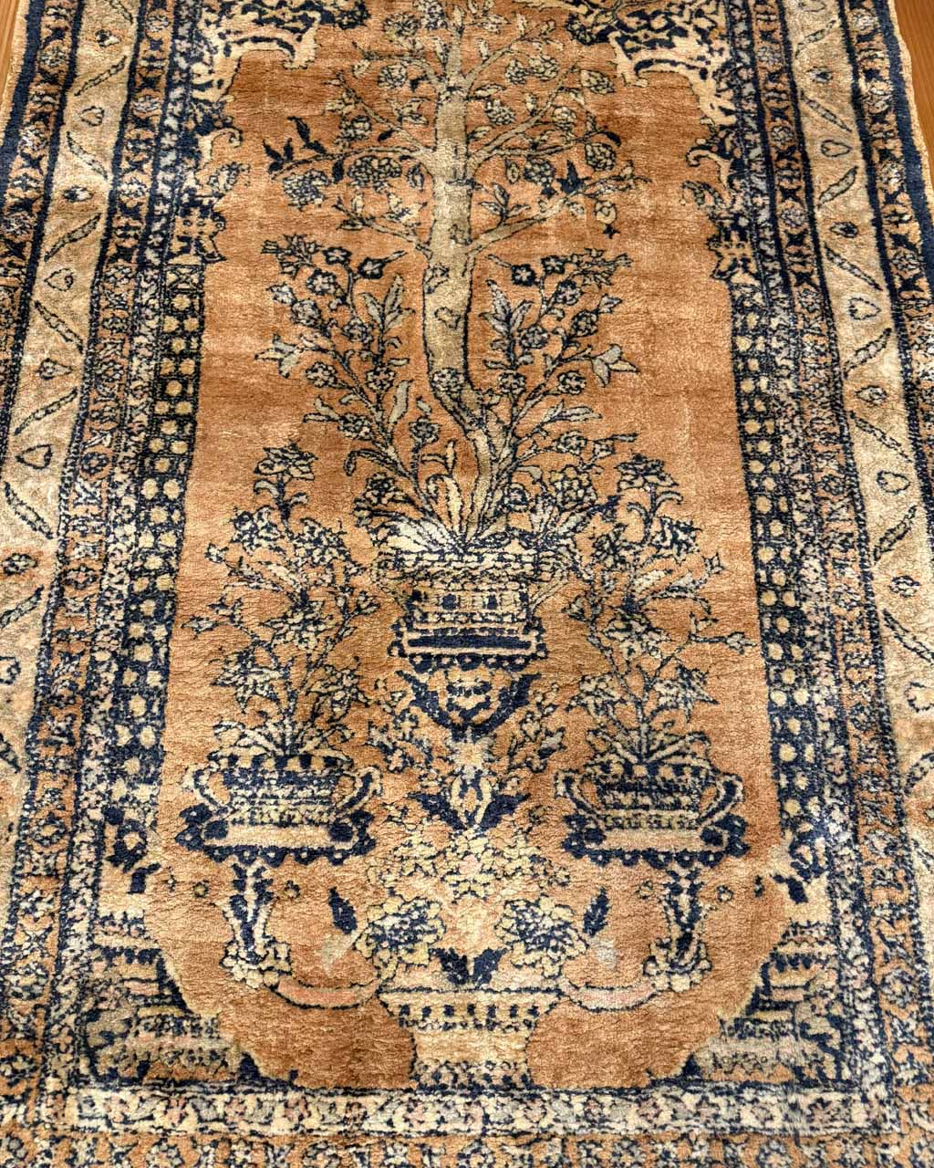 Tapete Persa Ghoum Seda - 1,50×0,93m