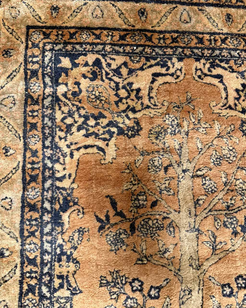 Tapete Persa Ghoum Seda - 1,50×0,93m