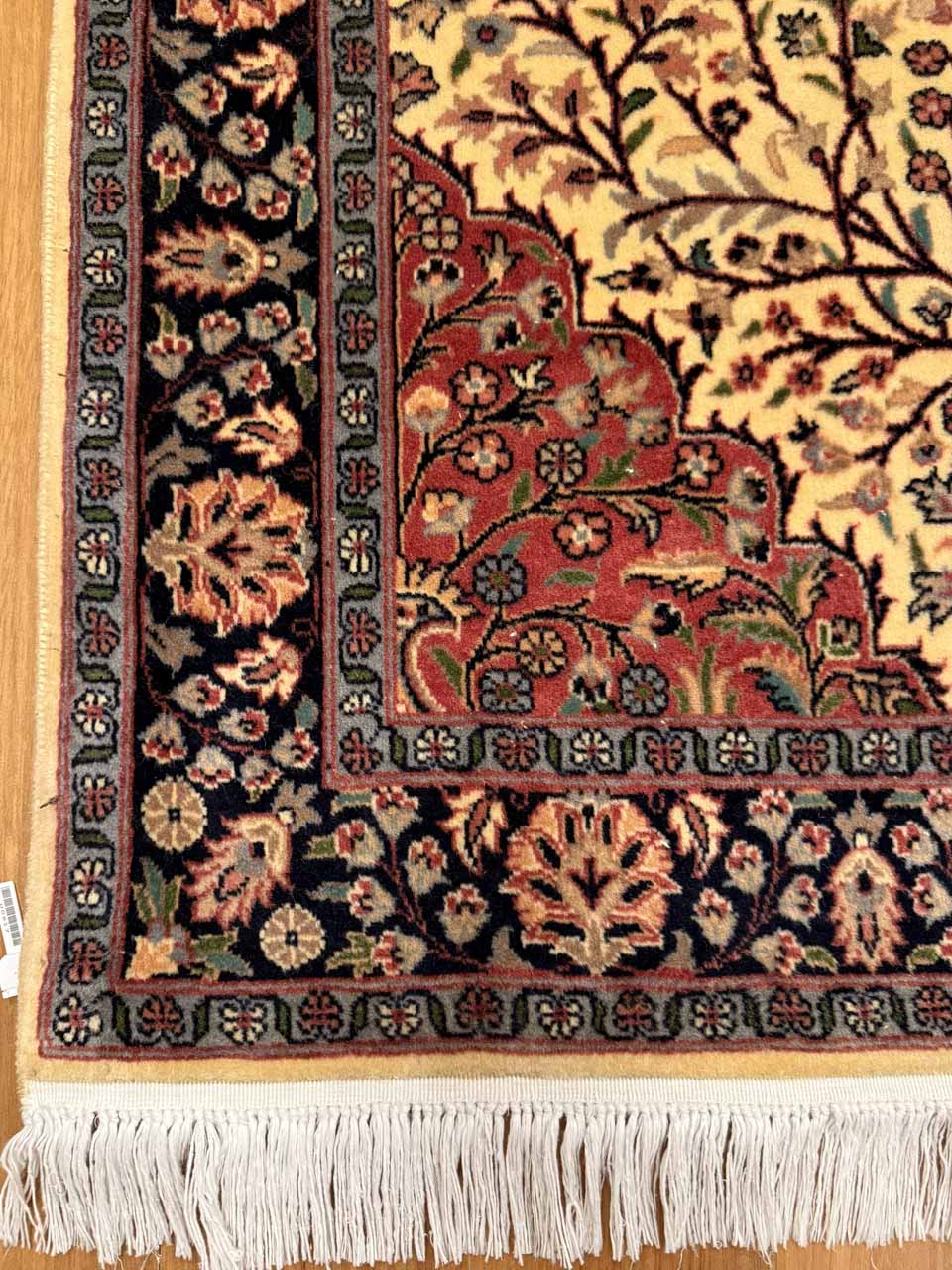 Tapete Isfahan e Móvel em chinoiserie - 1,55 × 0,91 m