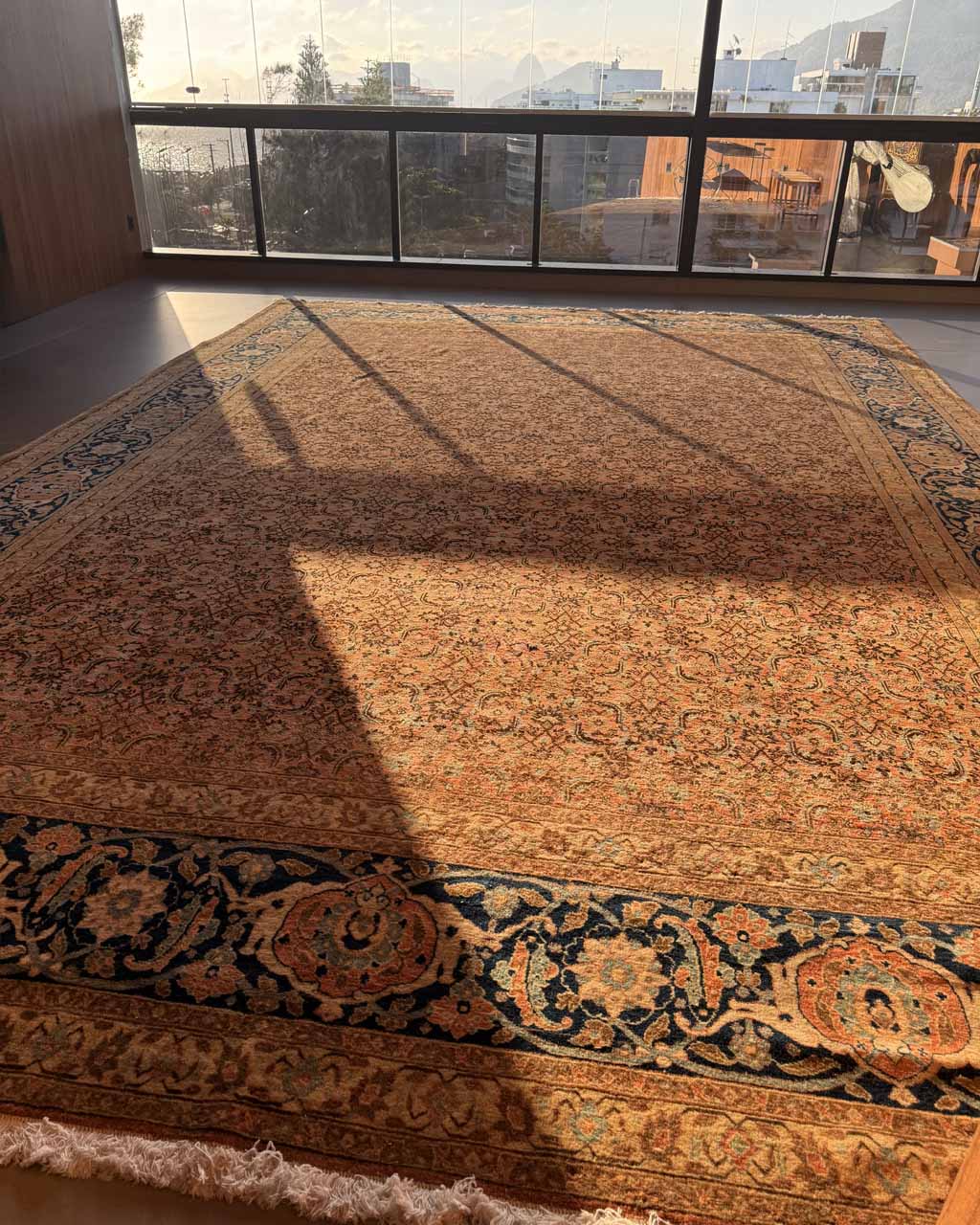 Tapete Persa Tabriz Palaciano (Raridade Absoluta) 5,90×3,95m