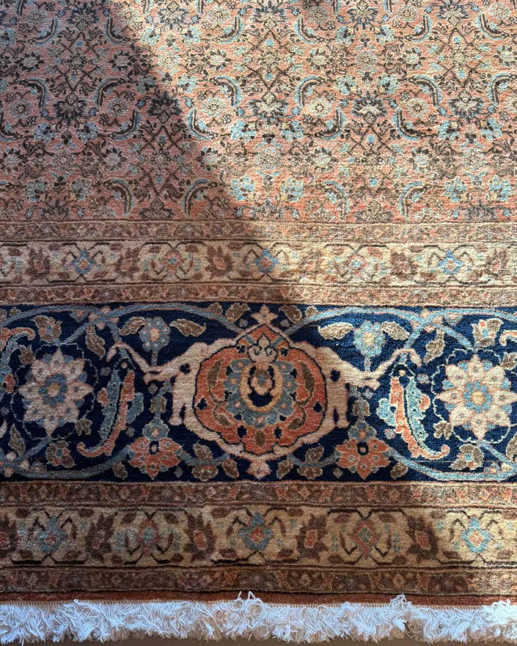 Tapete Persa Tabriz Palaciano (Raridade Absoluta) 5,90×3,95m