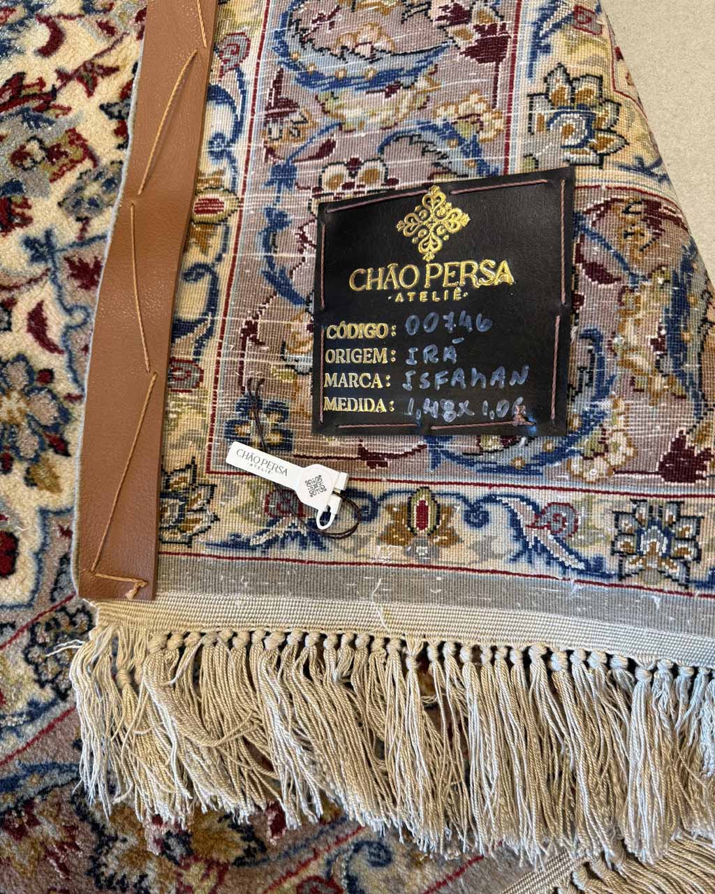 Tapete Persa Isfahan - 1,48 × 1,05 m