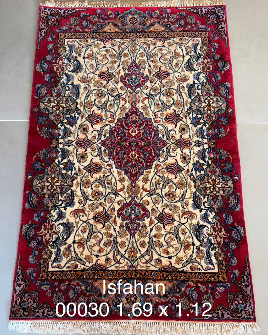 Tapete Persa Isfahan - 1,69 × 1,12 m