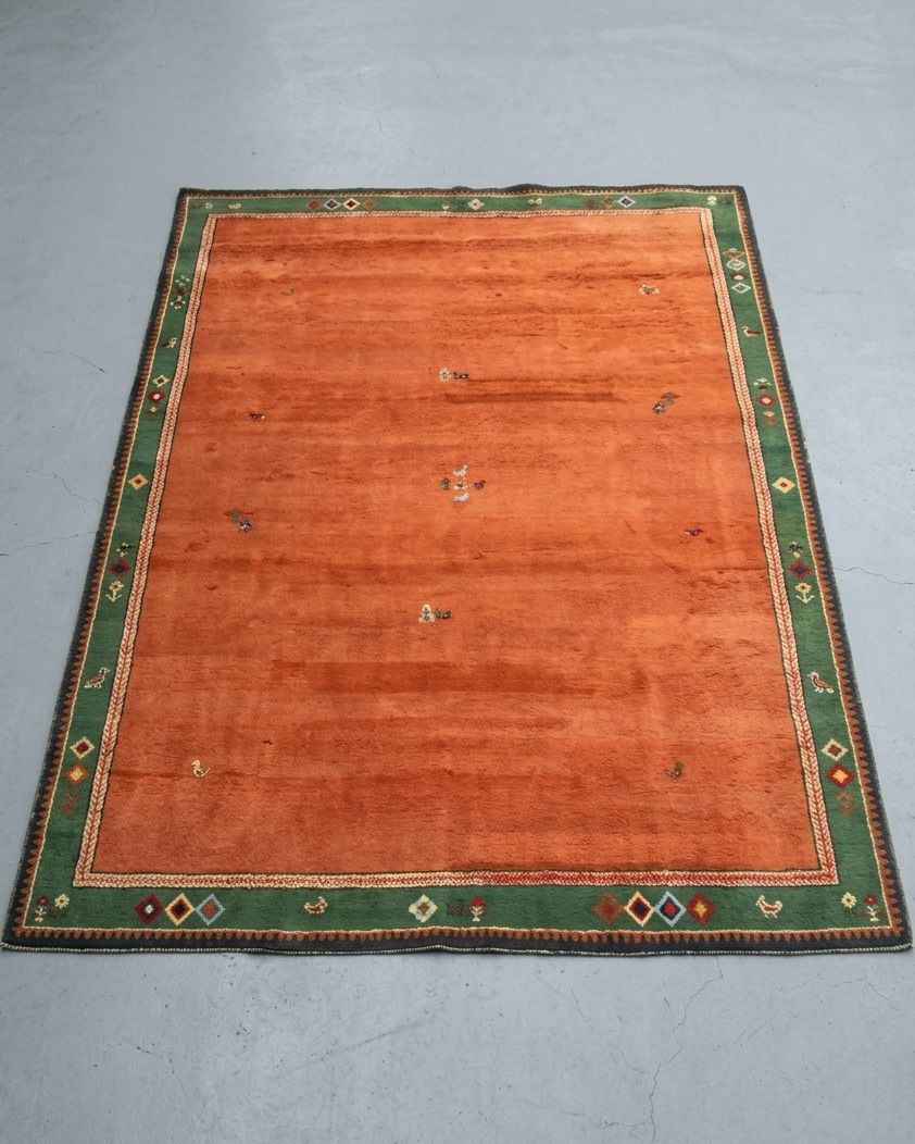 Tapete Persa Gabbeh - Autenticidade Tribal do Irã 3,98×3,50m