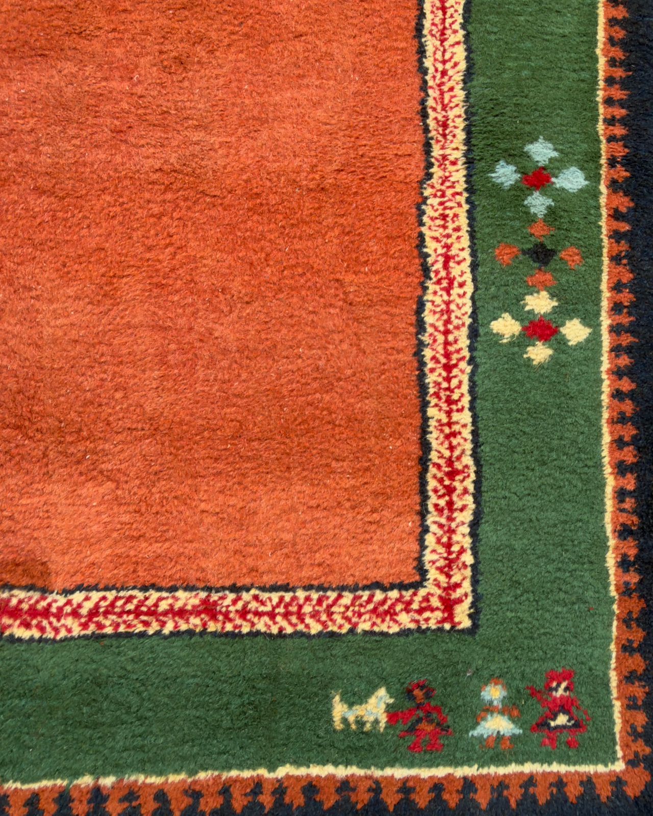 Tapete Persa Gabbeh - Autenticidade Tribal do Irã 3,98×3,50m