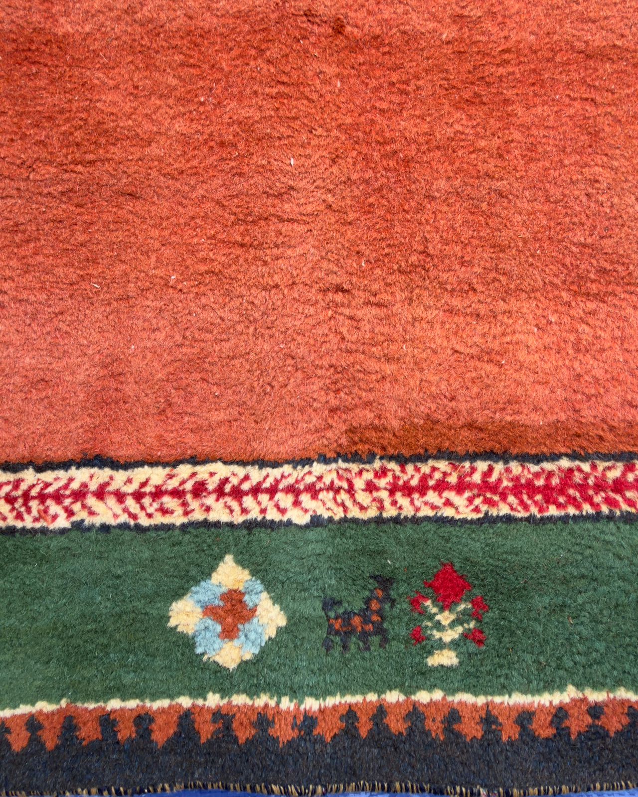 Tapete Persa Gabbeh - Autenticidade Tribal do Irã 3,98×3,50m