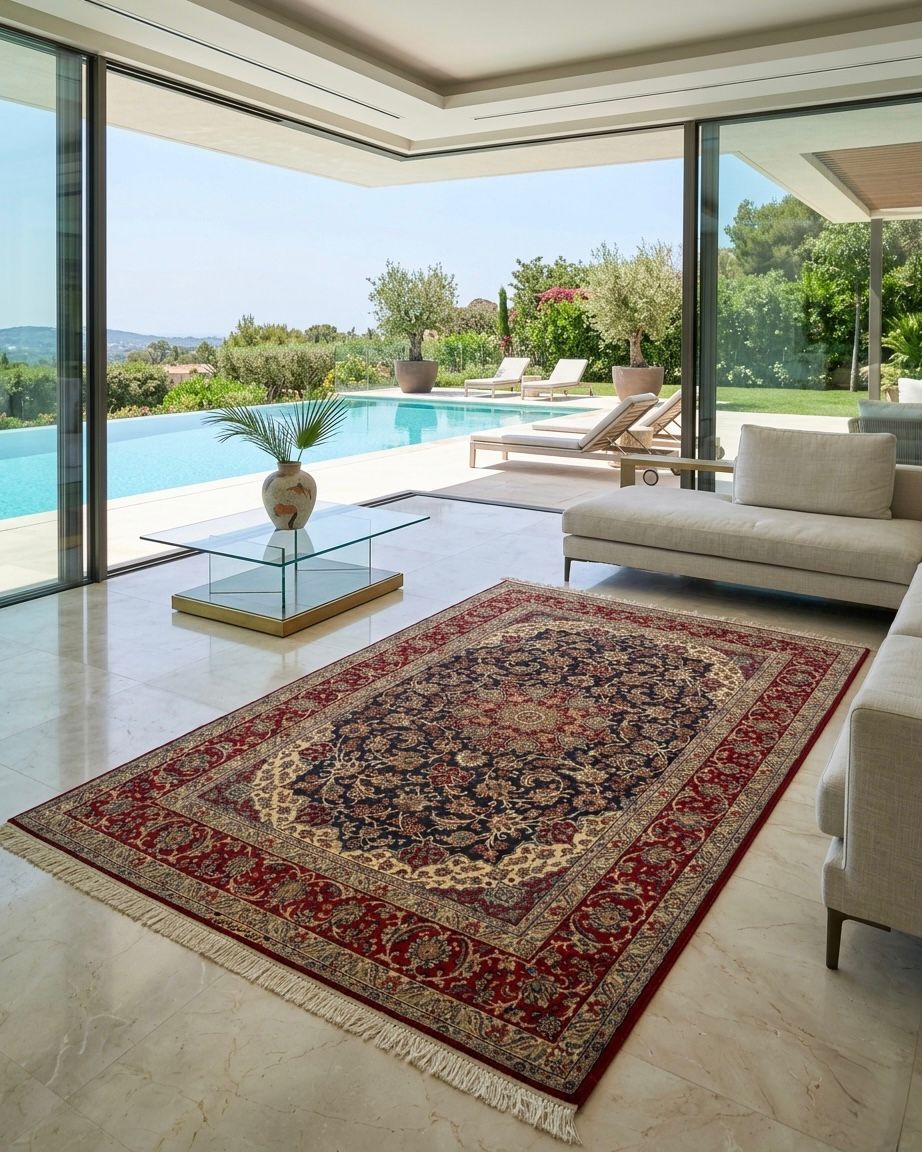 Tapete Persa Isfahan (Peça Assinada) 2,32×1,58m