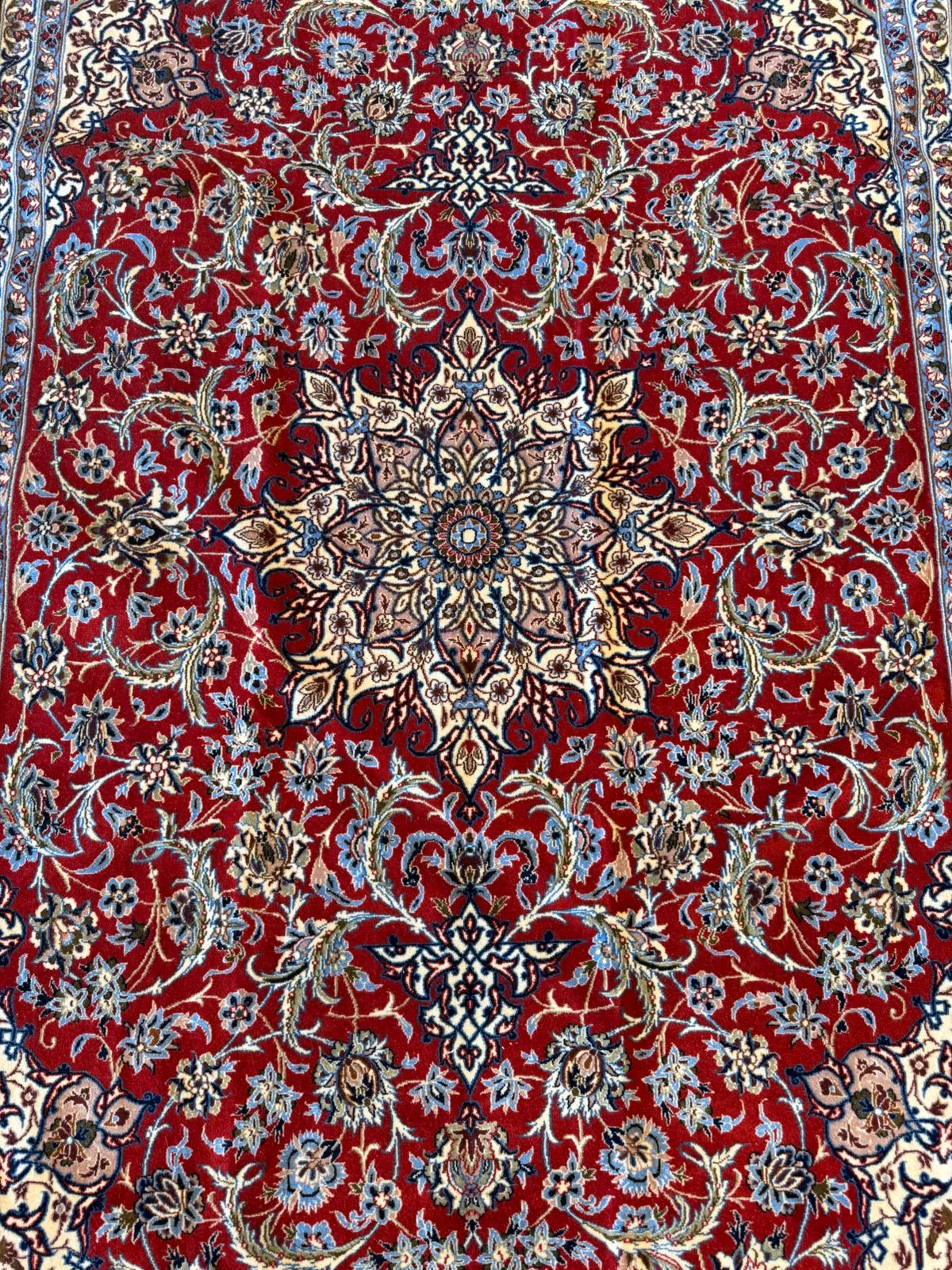 Tapete Persa Isfahan (Assinado Khalilian) - 2,53 x 1,00 m