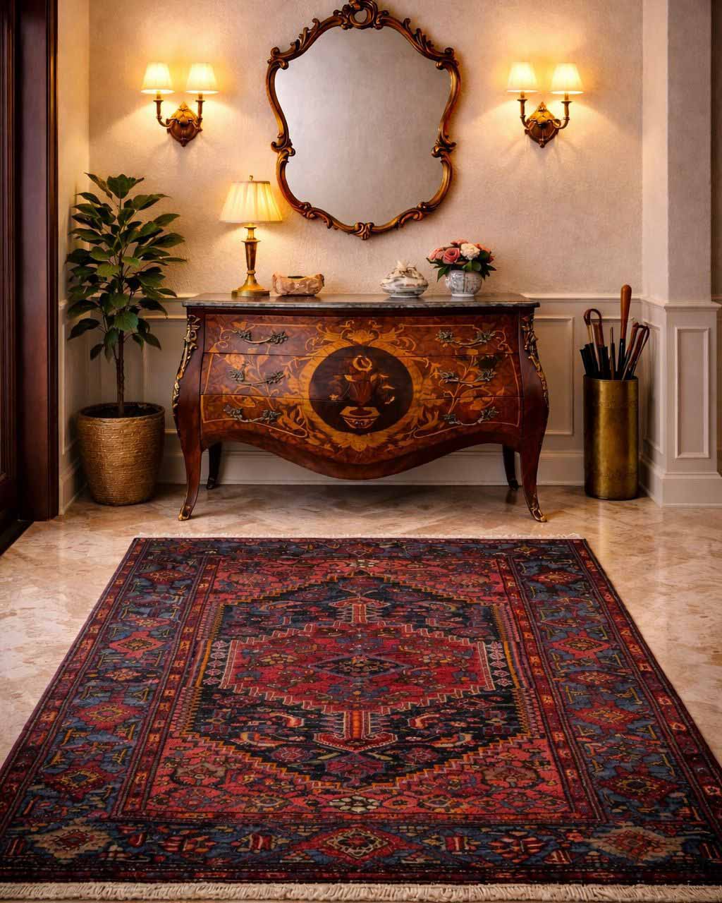 Tapete Persa Hassanabad - 2,16×1,30m