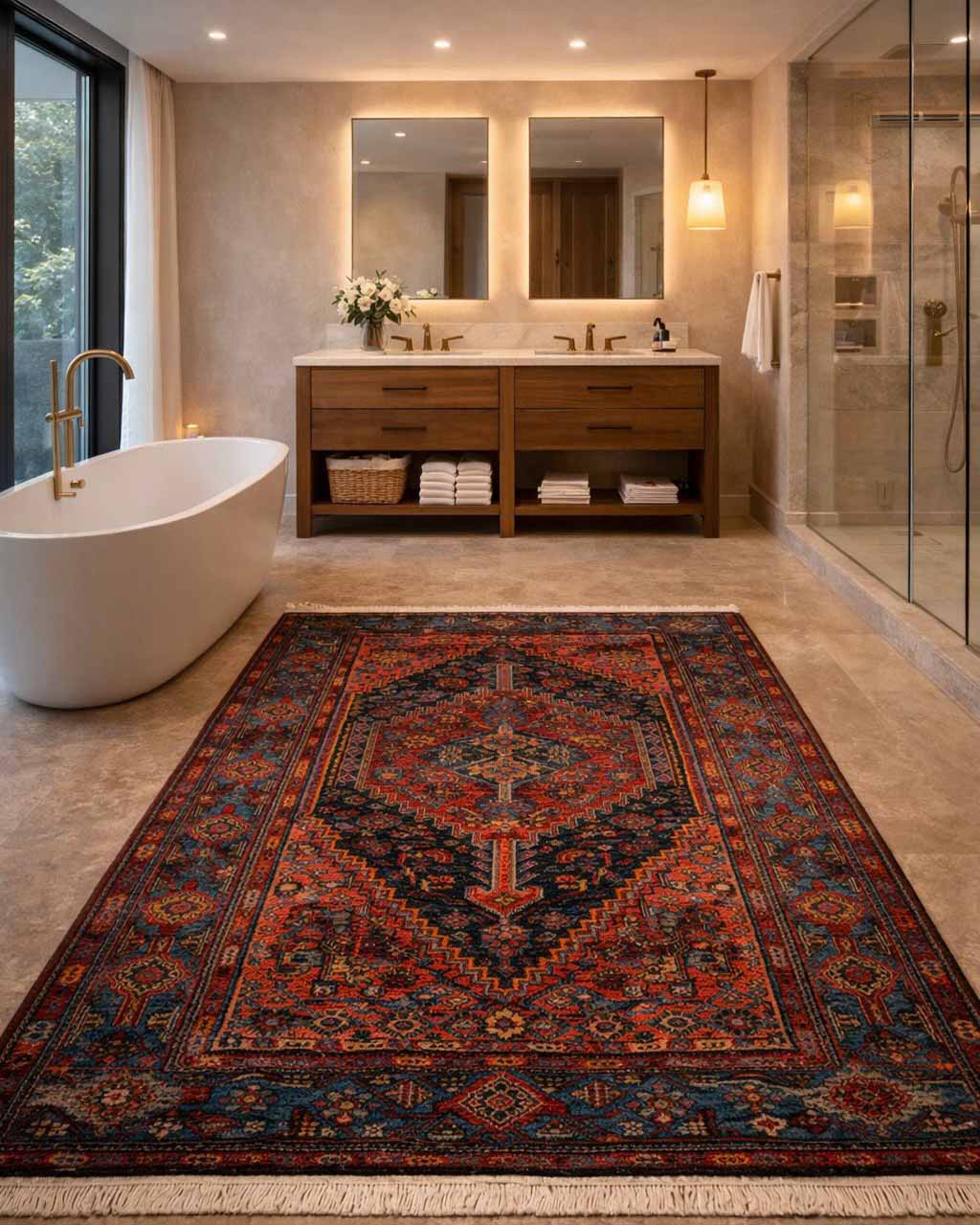 Tapete Persa Hassanabad - 2,16×1,30m