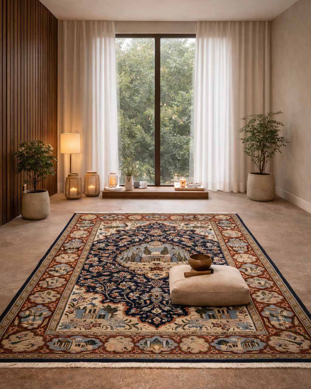 Tapete Persa Kashimar 2,33×1,58m