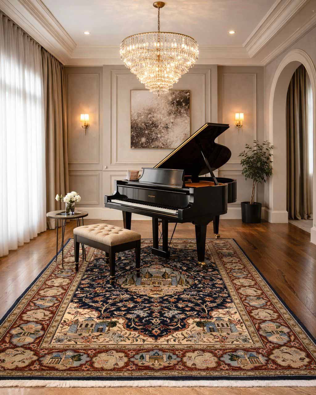 Tapete Persa Kashimar 2,33×1,58m