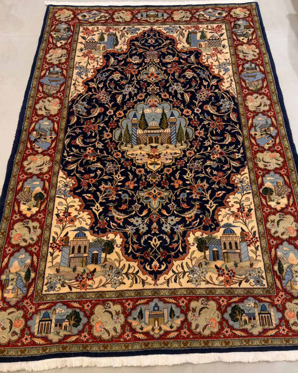 Tapete Persa Kashimar - 2,33 × 1,58 m