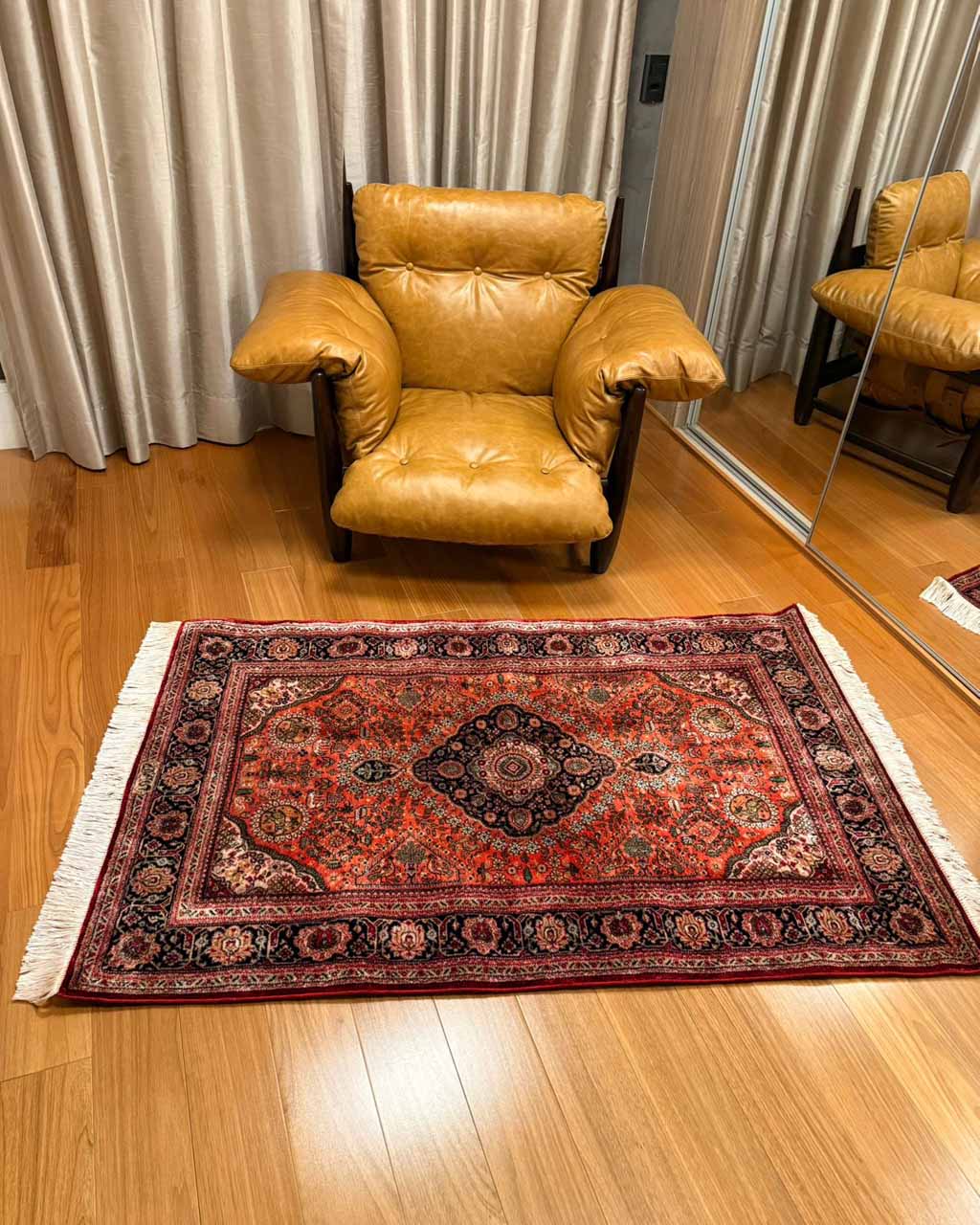Tapete Persa Ghoum - 1,53 × 0,99 m