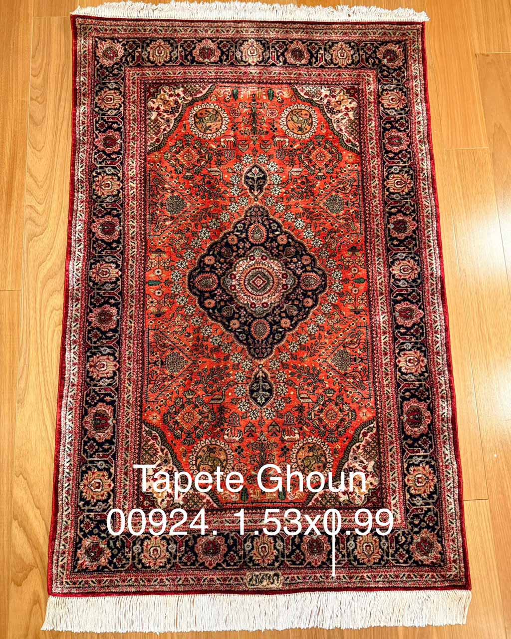 Tapete Persa Ghoum - 1,53 × 0,99 m