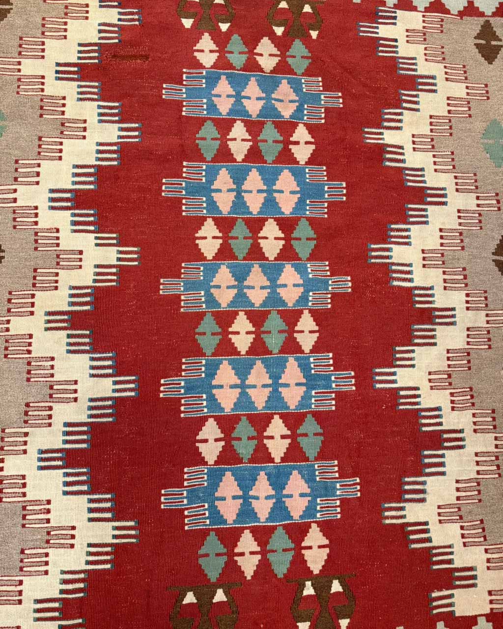 Kilim Turco Autêntico - 1,75 × 1,26 m