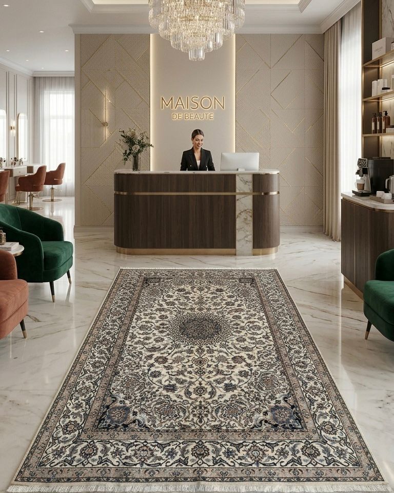 Tapete Persa Nain Extra Fine - 2,52 x 1,57 m