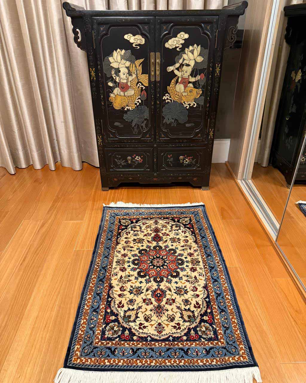 Tapete Persa Isfahan - 1,40 × 0,71 m