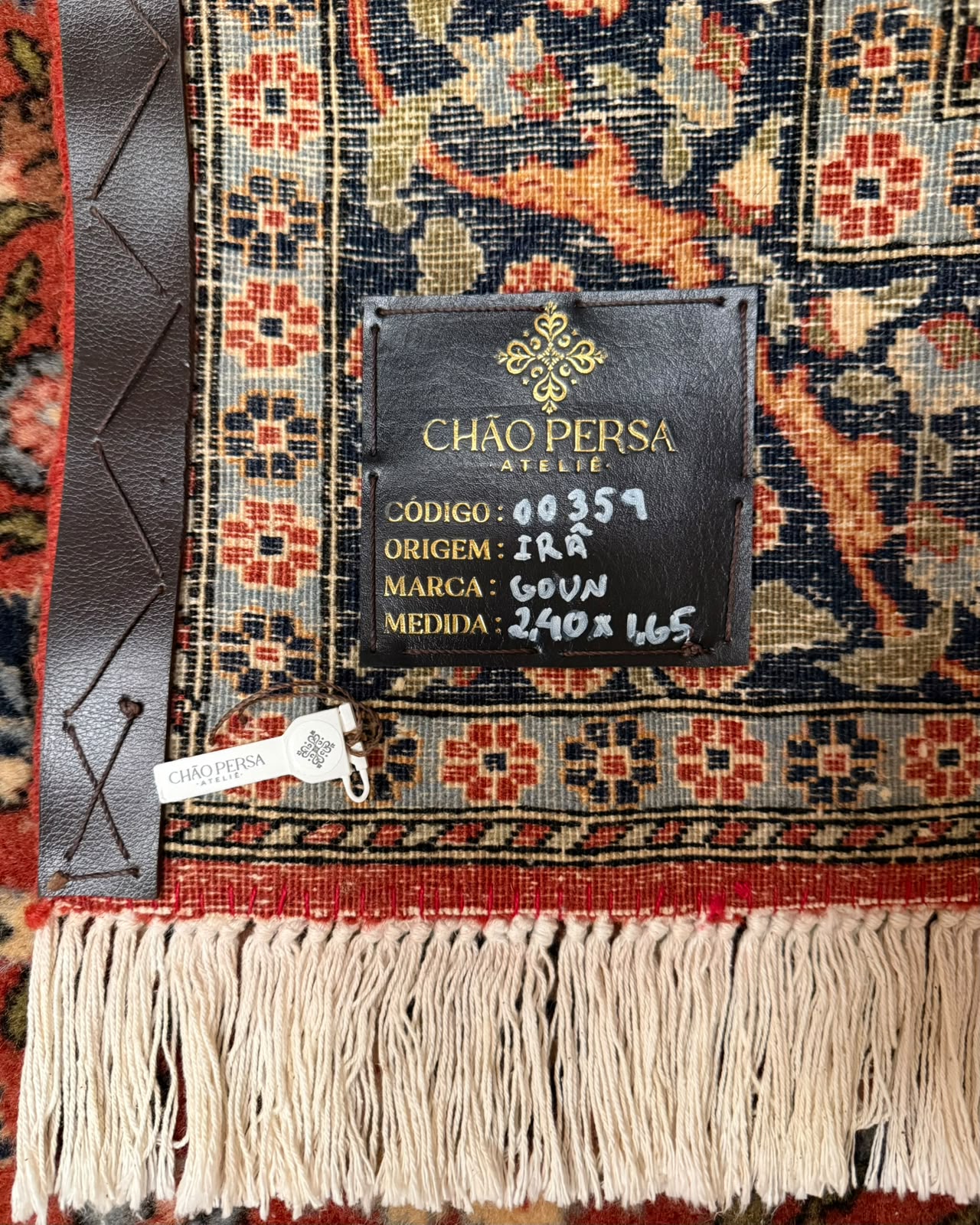 Tapete Persa Ghoum - 2,40 x 1,65 m