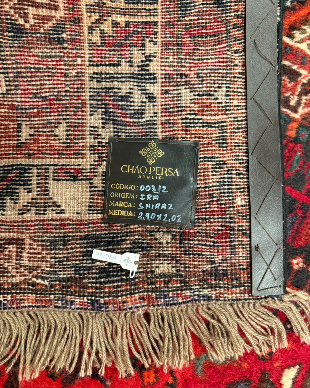 Tapete Persa Shiraz (Trama Tribal Autêntica) - 2,90 x 2,02 m