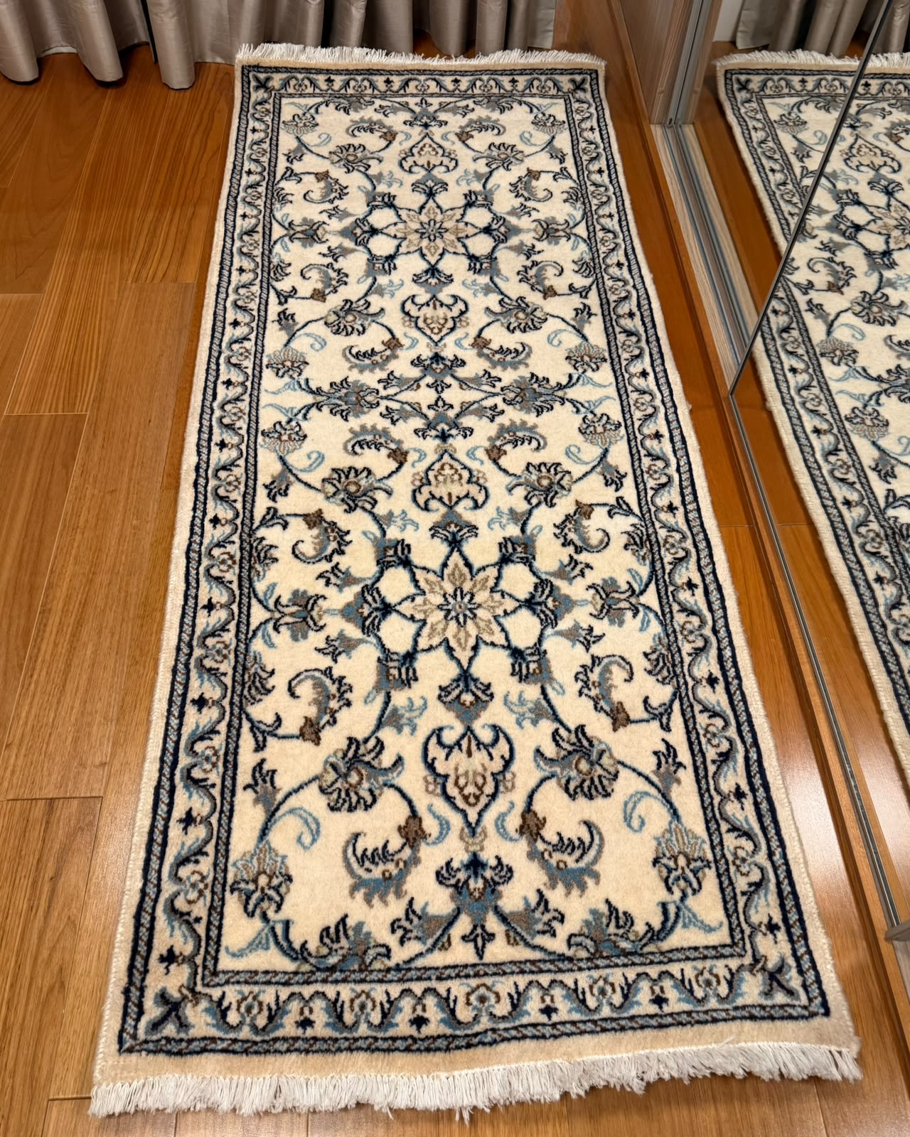 Tapete Persa Nain - 1,88 x 0,76 m