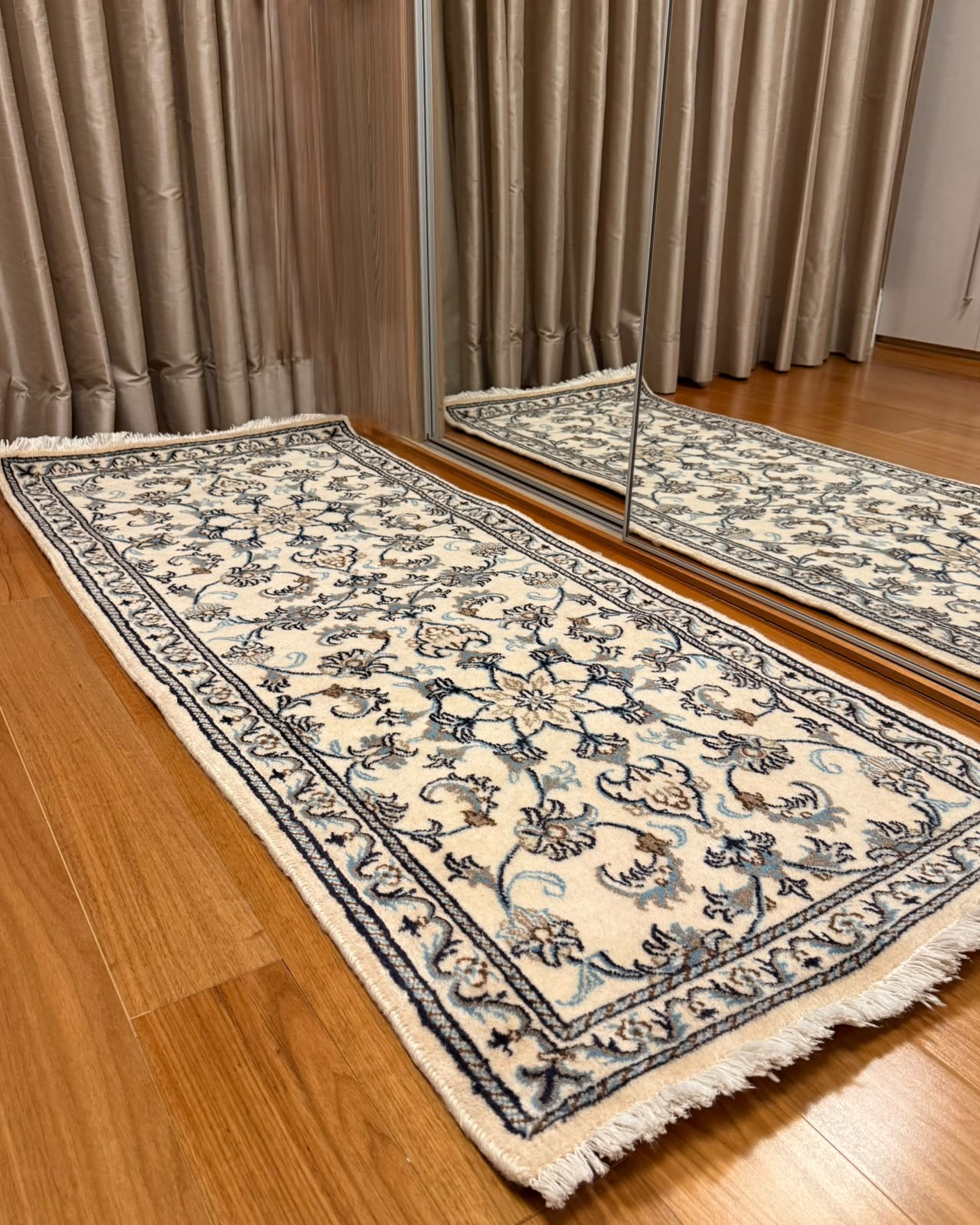Tapete Persa Nain - 1,88 x 0,76 m