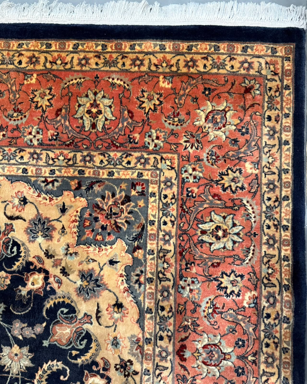 Tapete Persa Tabriz (Tradição e Elegância Iraniana) - 3,23 x 2,50 m