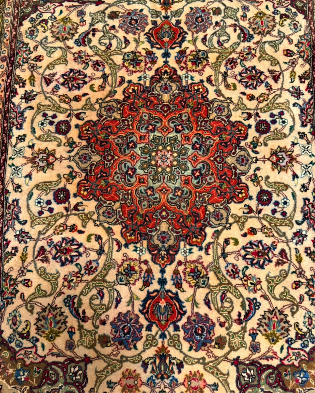 Tapete Persa Tabriz (Par Clássico Iraniano)