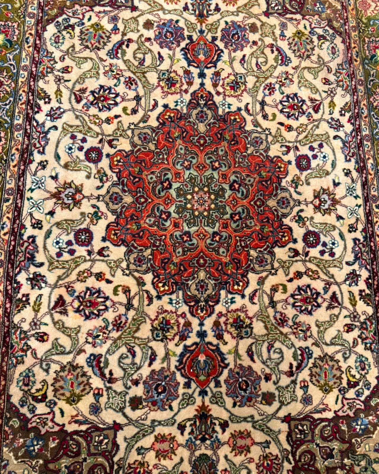 Tapete Persa Tabriz (Par Clássico Iraniano)