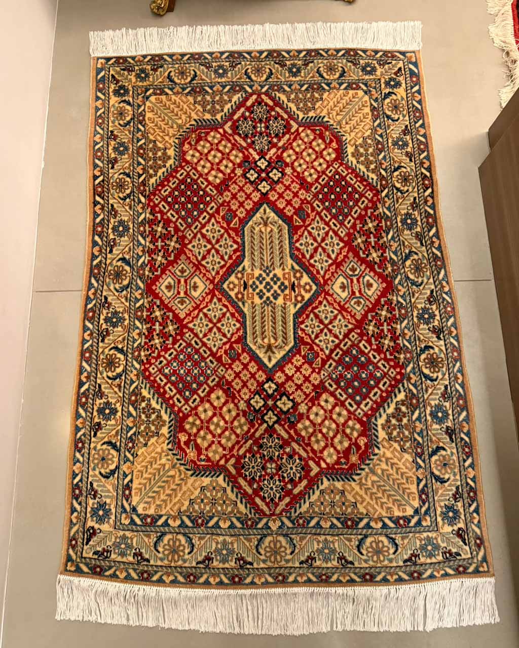 Tapete Persa Nain - 1,30 x 0,85 m