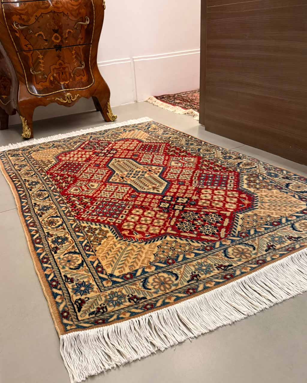 Tapete Persa Nain - 1,30 x 0,85 m