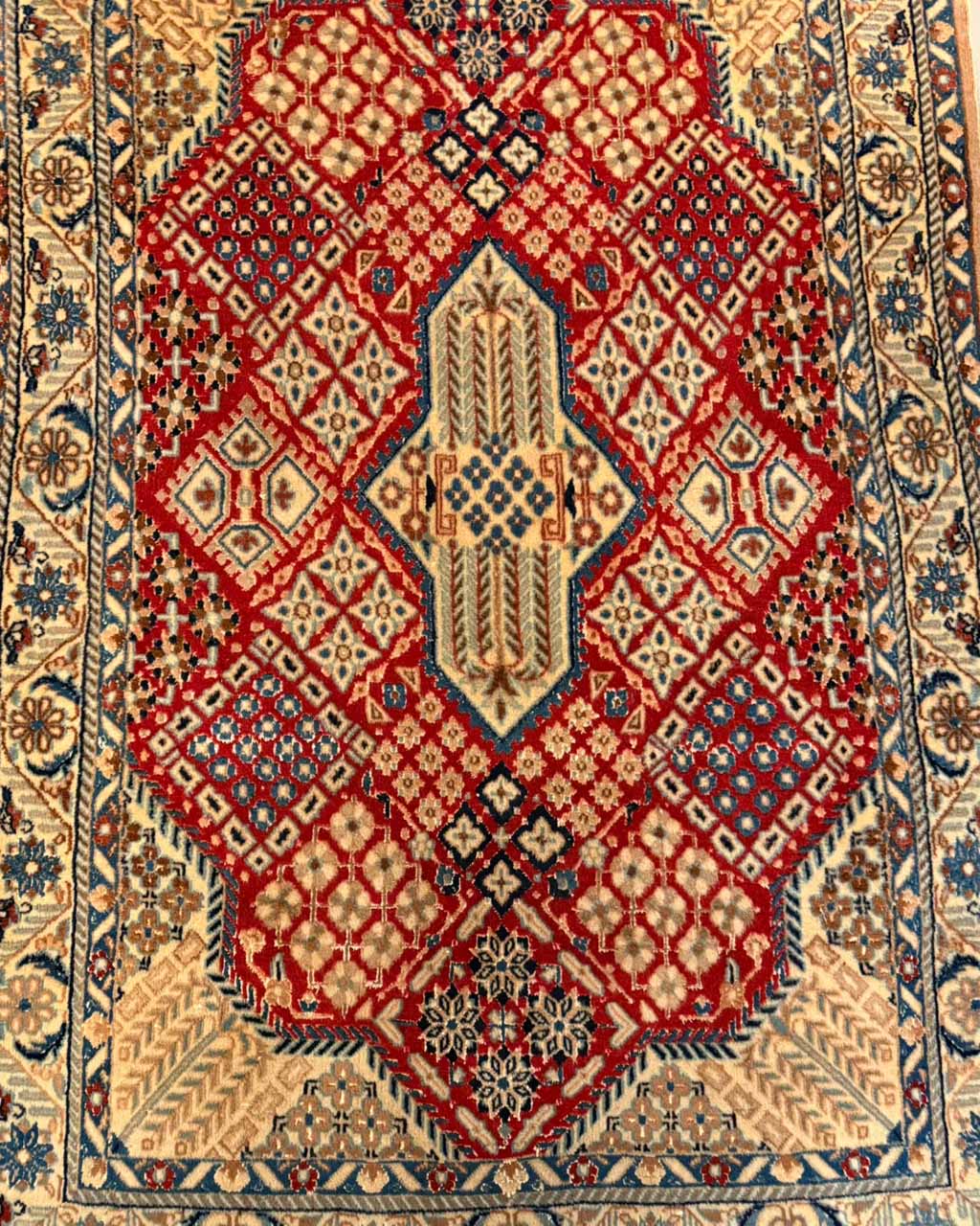 Tapete Persa Nain - 1,30 x 0,85 m
