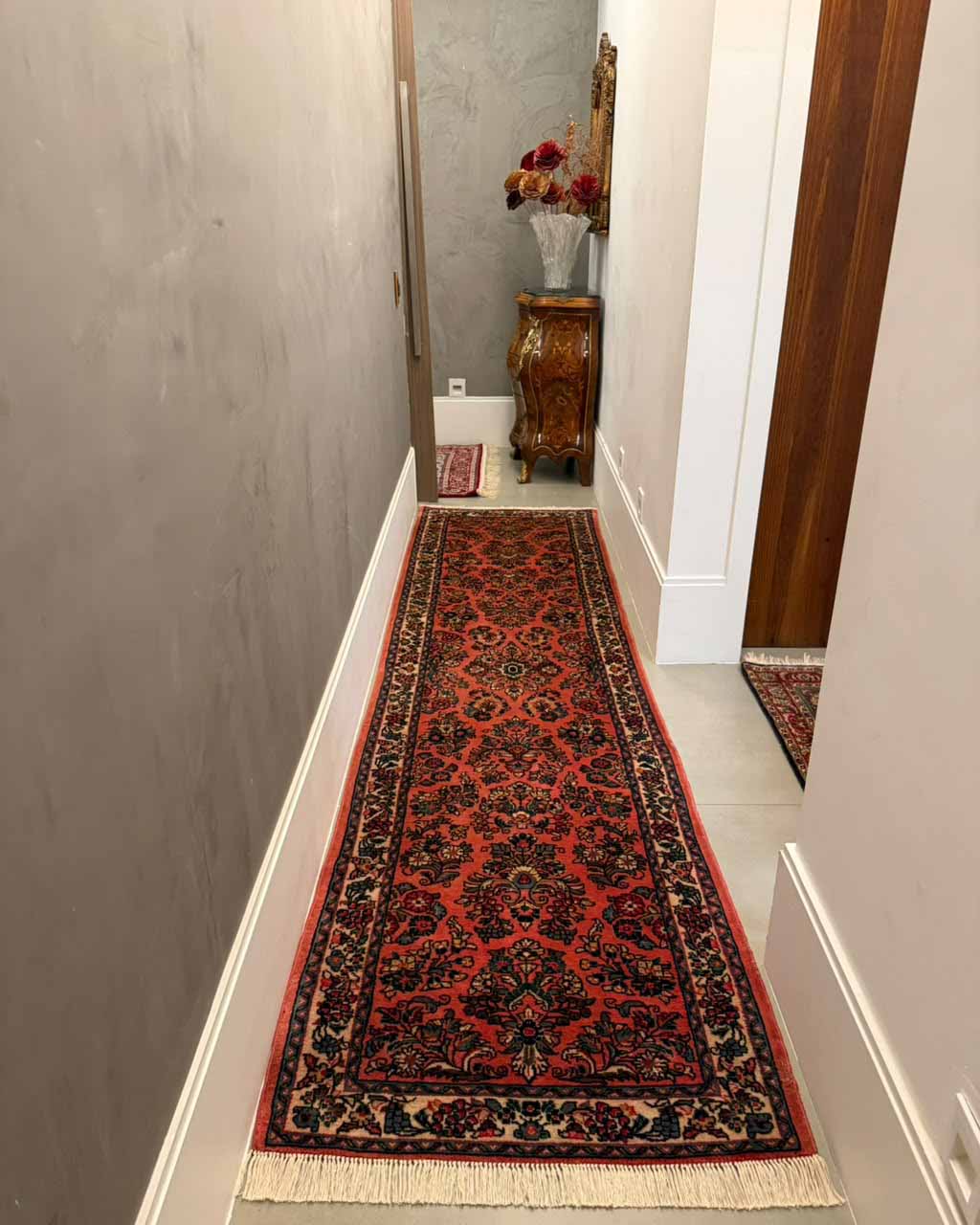 Tapete Persa Lilian (Passadeira de Elegância Clássica) - 3,20 x 0,83m
