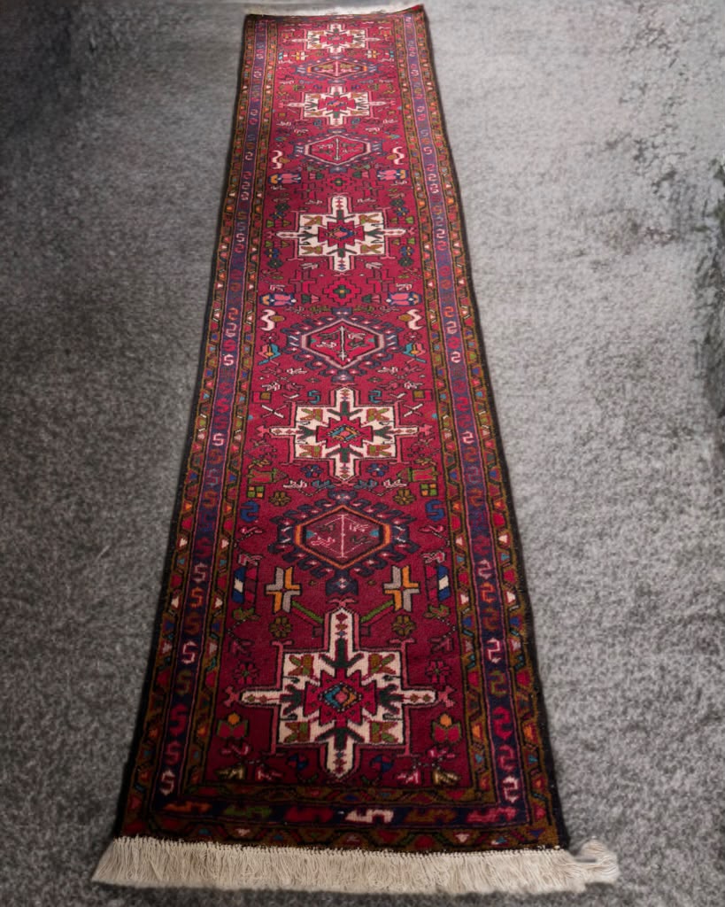 Passadeira Persa Hamadan - 3,09 x 0,72 m