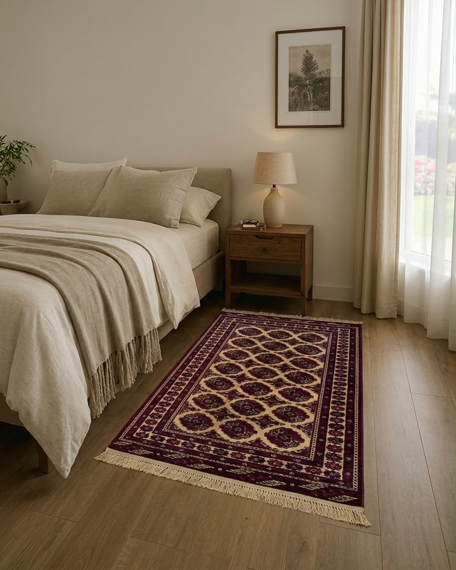 Tapete Turcomeno Tekke Bokhara - 1,83 x 1,31 m