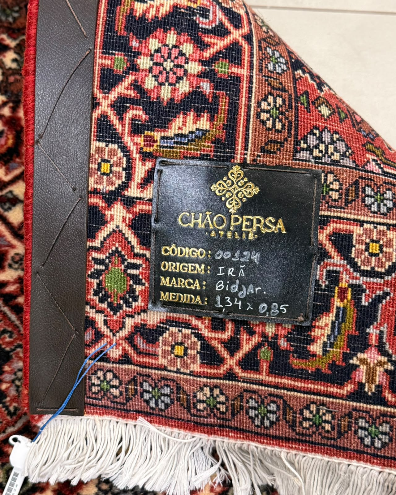 Tapete Persa Bidjar - 1,34 x 0,85 m