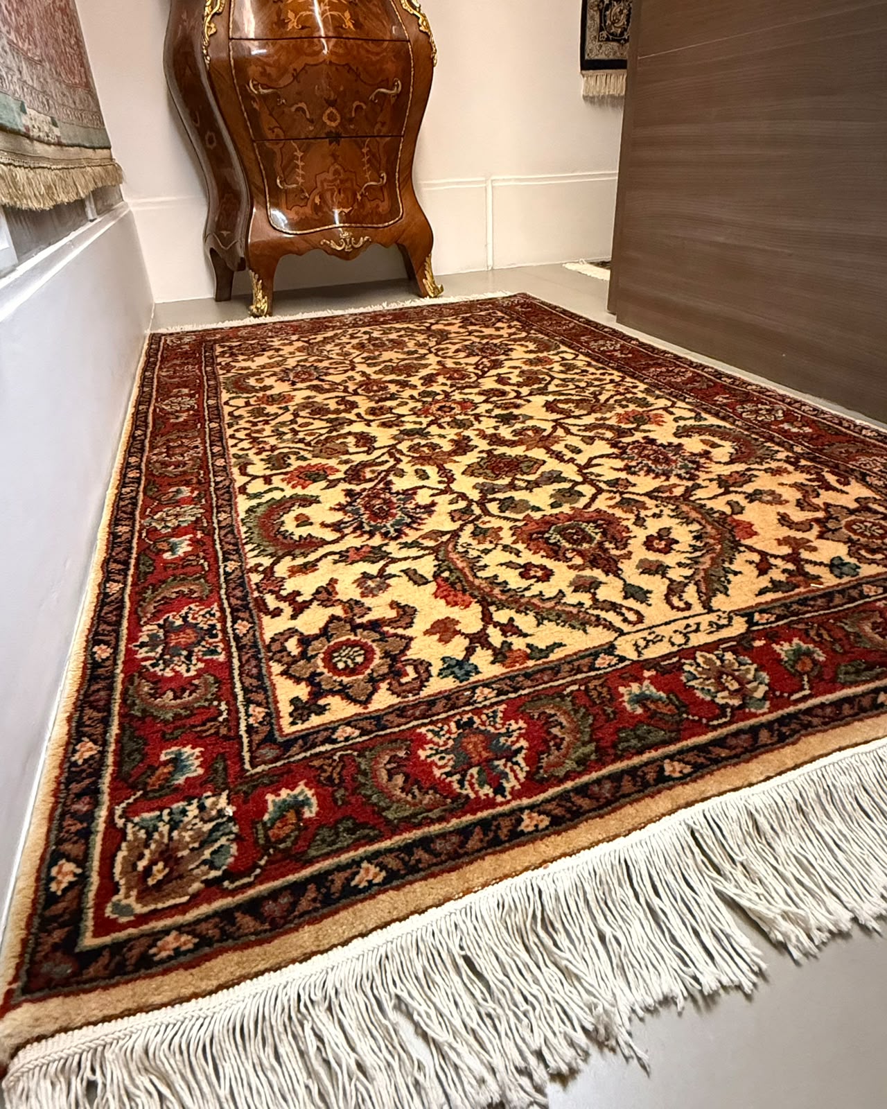 Tapete Persa Romênia Assinado (Inspiração Isfahan) - 1,56 x 1,00 m