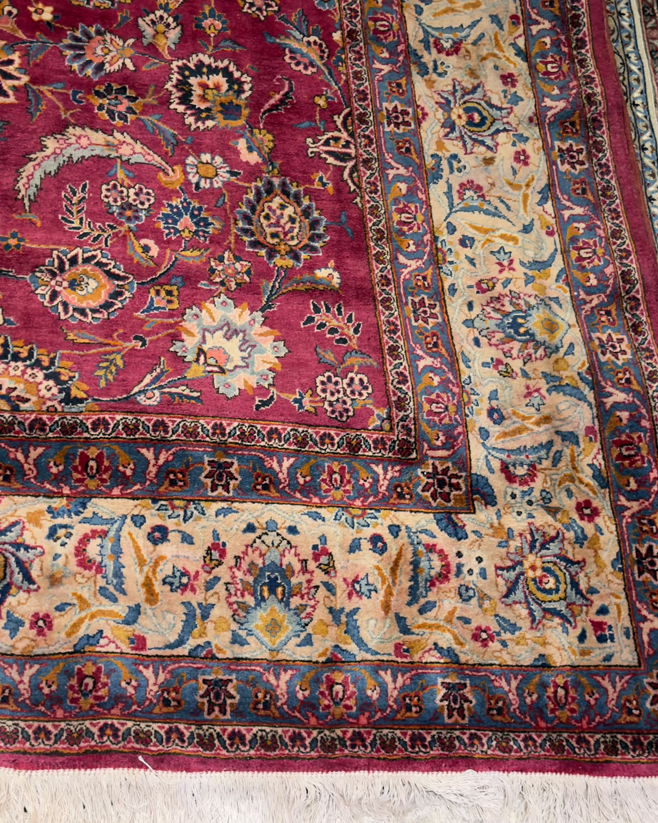 Tapete Persa Najafabad (Elegância Clássica em Escala Palaciana) - 3,60 x 2,53 m