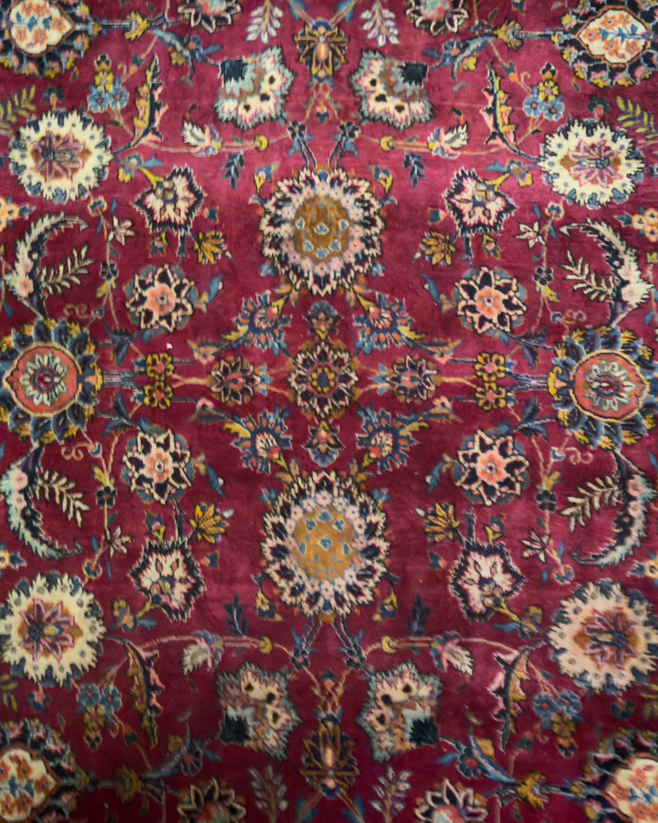 Tapete Persa Najafabad (Elegância Clássica em Escala Palaciana) - 3,60 x 2,53 m