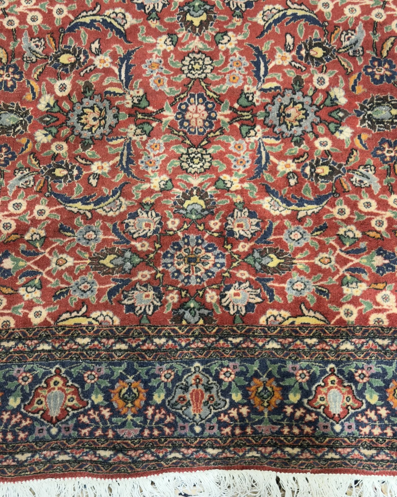 Tapete Persa Ghom (Pontos em Seda e Elegância Atemporal) -  3,20 x 2,40 m