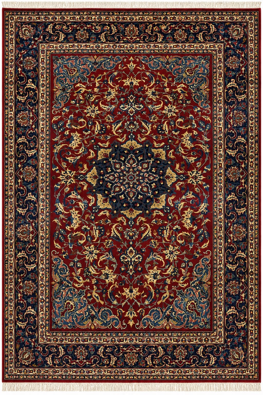 Tapete Persa Najafabad (Tapeçaria Clássica Iraniana) 3,33 x 2,10 m