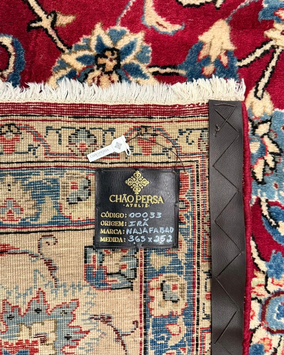 Tapete Persa Isfahan Najafabad - 3,63 x 2,52 m