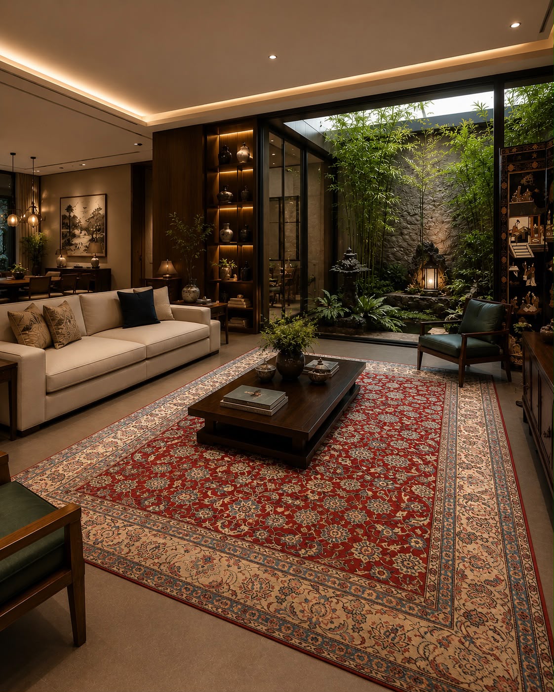 Tapete Persa Isfahan Najafabad - 3,63 x 2,52 m