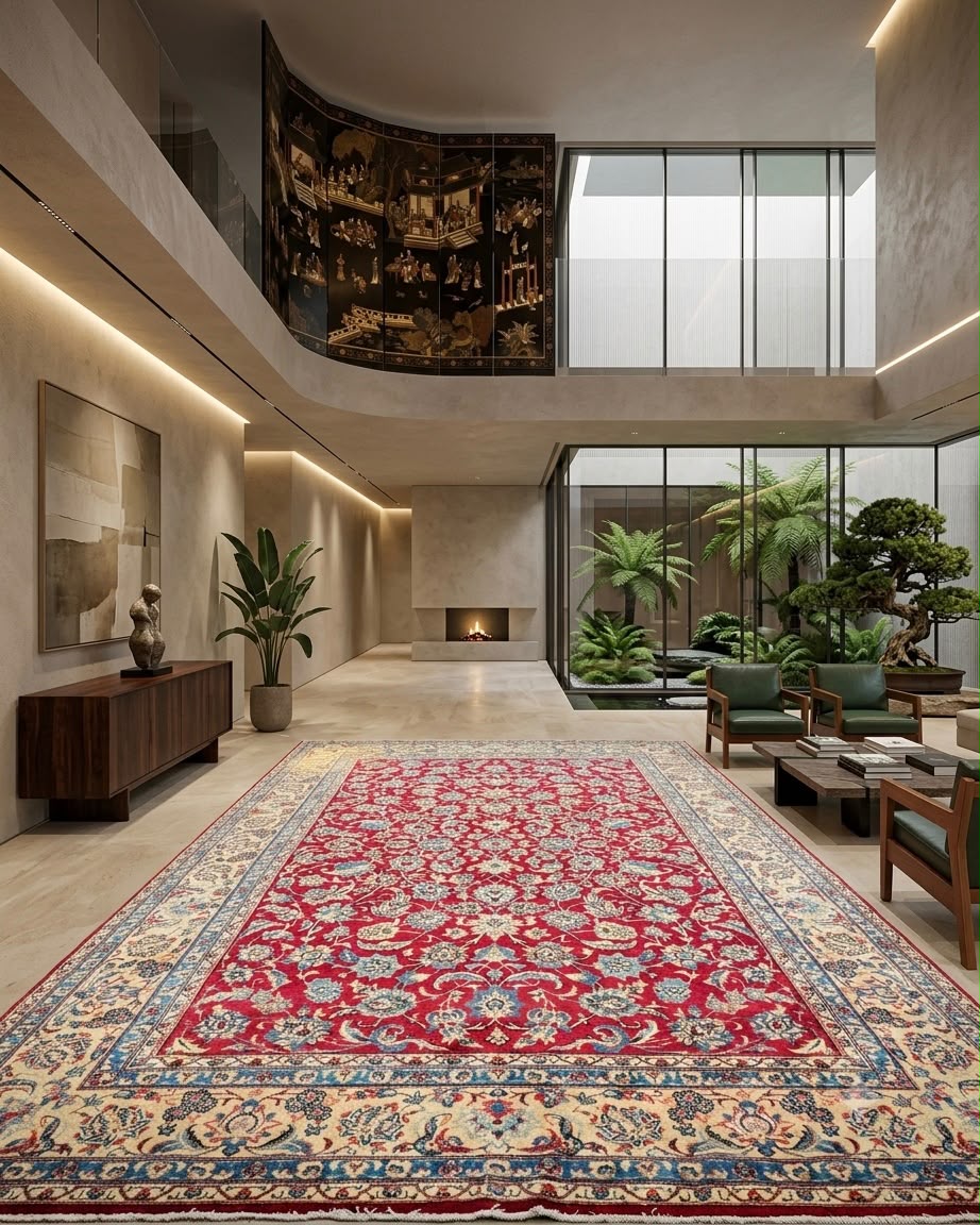 Tapete Persa Isfahan Najafabad - 3,63 x 2,52 m