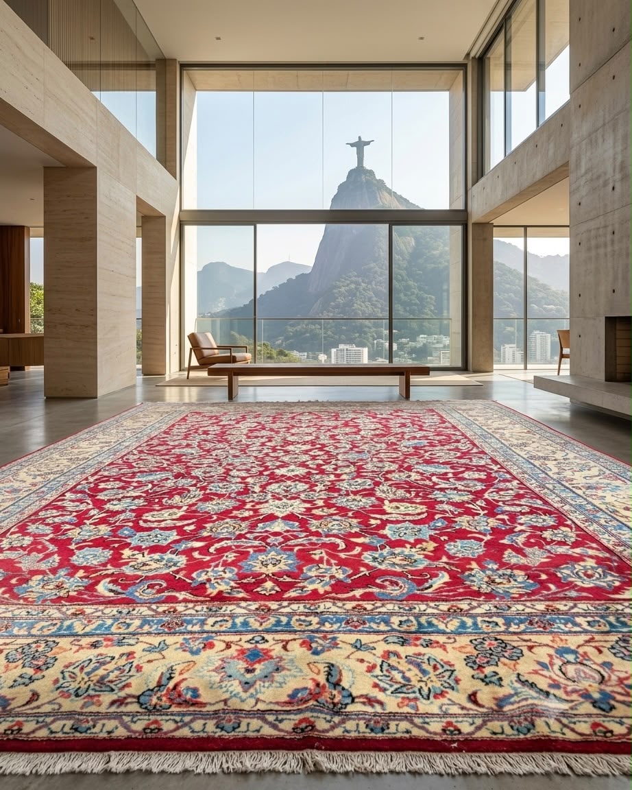 Tapete Persa Isfahan Najafabad - 3,63 x 2,52 m