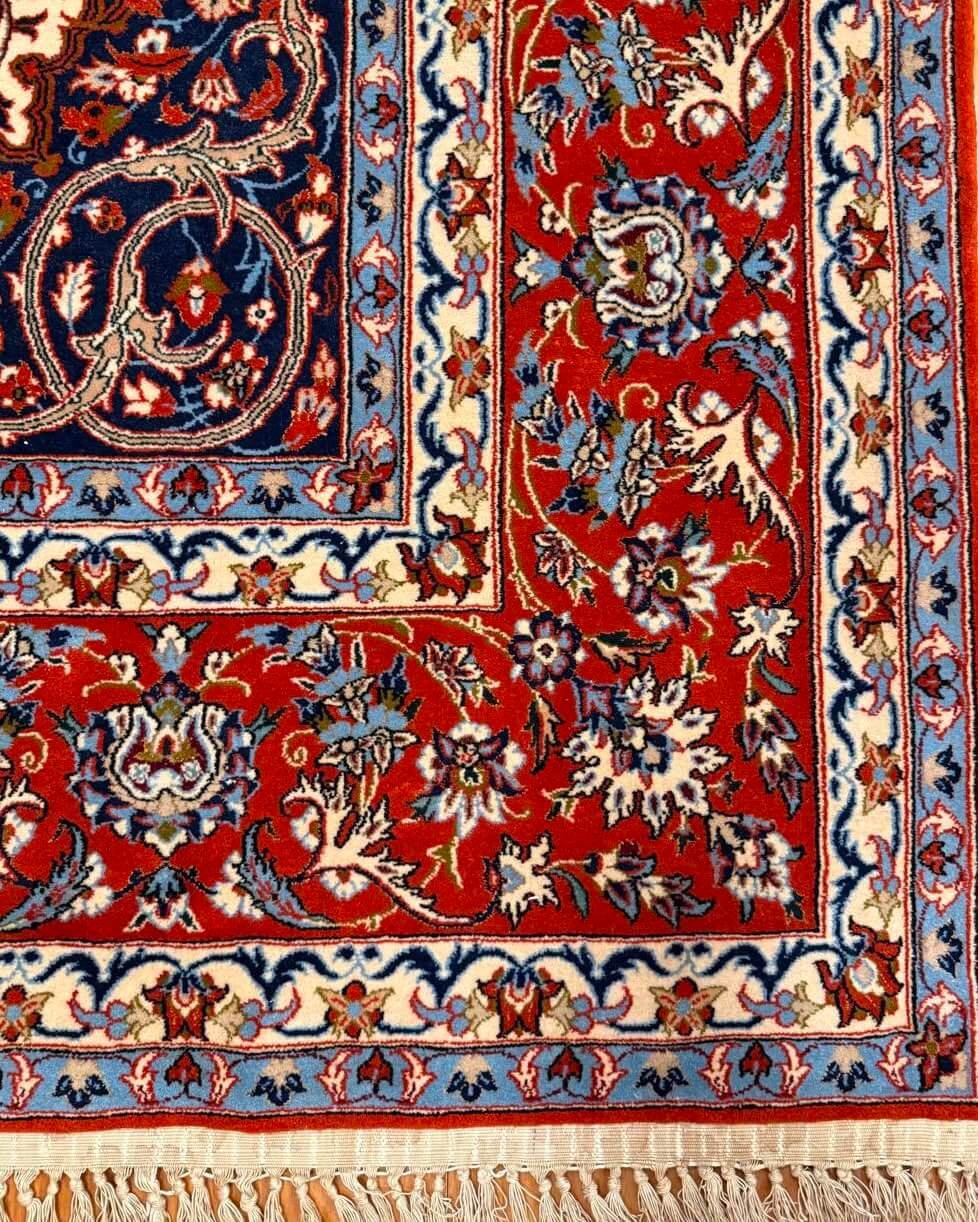 Isfahan Seirafian Assinado - 2,48 x 1,58 m